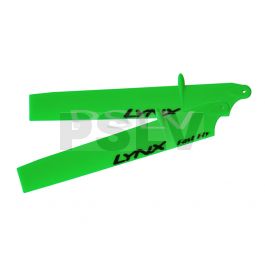  LX61152-SP   Lynx Heli MCPX BL Plastic Main Blade 115mm Bullet Neon Green 